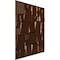Ekena Millwork 19 5/8in. W x 19 5/8in. H Modern Square EnduraWall Decorative 3D Wall Panel Covers 2.67 Sq. Ft. WP20X20MSCDC - alternate 4